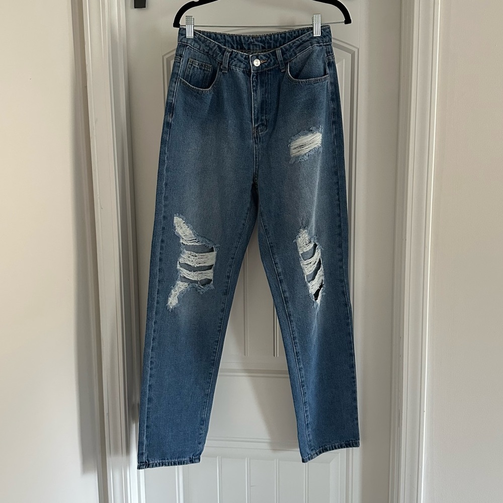 SHEIN Distressed Denim. Size 30.